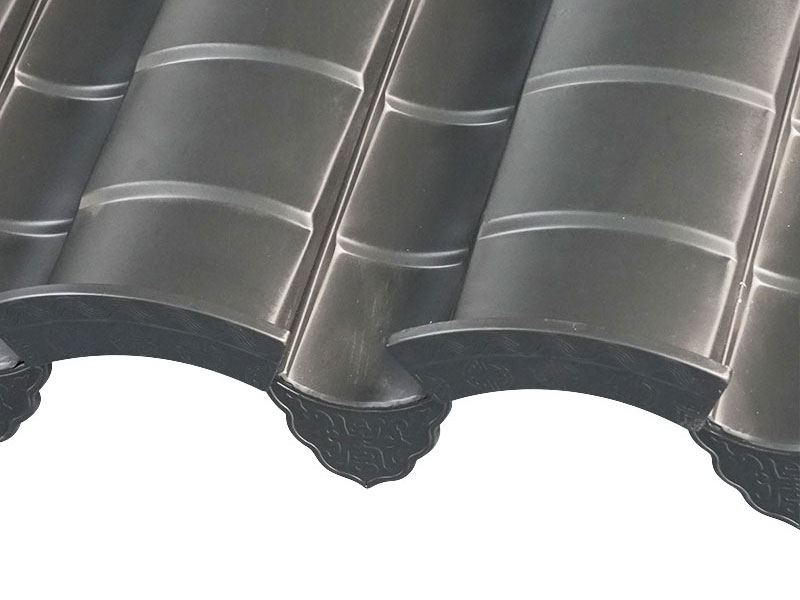 Aluminyo magnesium manganese hui style antigong indigo metal bubong na tile