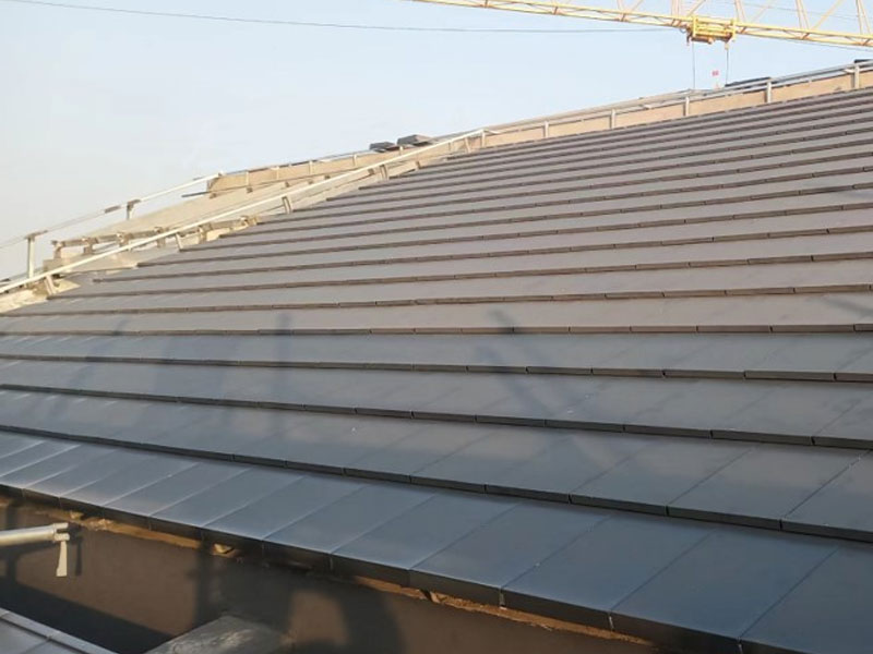 Aluminyo magnesium manganese flat metal roofing tile