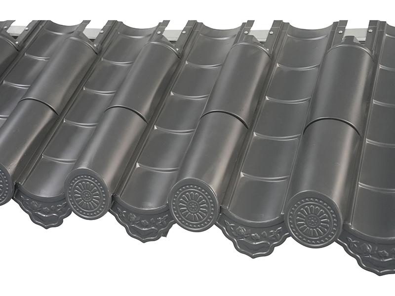 Aluminyo magnesium manganese cylinder metal bubong tile