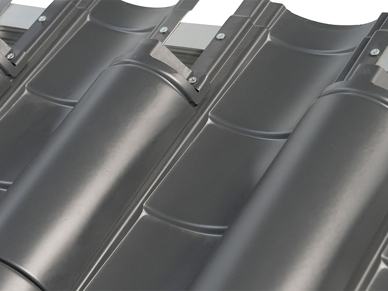 Aluminyo magnesium manganese cylinder metal bubong tile