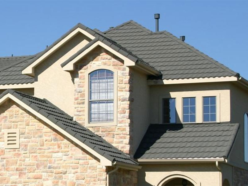 Aluminyo magnesium manganese one-piraso antigong metal na bubong na tile