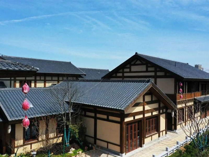 Aluminyo magnesium manganese japanese style metal bubong tile