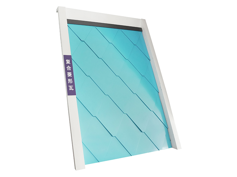 Aluminyo magnesium manganese composite diamante hugis metal bubong na tile