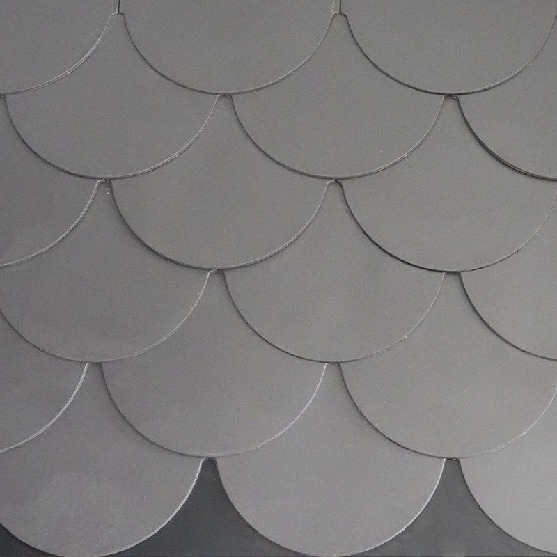 Aluminyo magnesium manganese composite fish scale metal bubong tile